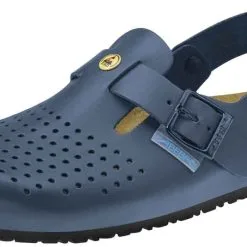 Abeba Berufsschuhe Sicherheitsschuhe ABEBA Clog Nachtblau ESD 4045 OB