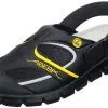 Abeba Berufsschuhe Sicherheitsschuhe ABEBA Clog Schwarz/ Gelb 37343 OB