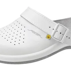 Abeba Berufsschuhe Sicherheitsschuhe ABEBA Clog Weiß ESD 35600 OB