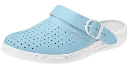 Abeba Berufsschuhe Sicherheitsschuhe ABEBA Clog Hellblau/ Weiß 7080 OB 1 Abeba Berufsschuhe Sicherheitsschuhe ABEBA Clog Hellblau/ Weiß 7080 OB