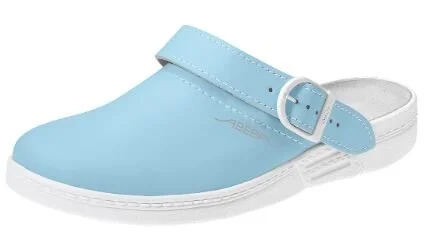 Abeba Berufsschuhe Sicherheitsschuhe ABEBA Clog Hellblau/ Weiß 7081 OB 1 Abeba Berufsschuhe Sicherheitsschuhe ABEBA Clog Hellblau/ Weiß 7081 OB