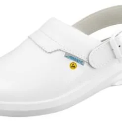 Abeba Berufsschuhe Sicherheitsschuhe ABEBA Clog Lack Weiß ESD 37620 OB