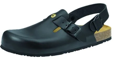 Abeba Berufsschuhe Sicherheitsschuhe ABEBA Clog Schwarz ESD 4055 OB 1 Abeba Berufsschuhe Sicherheitsschuhe ABEBA Clog Schwarz ESD 4055 OB