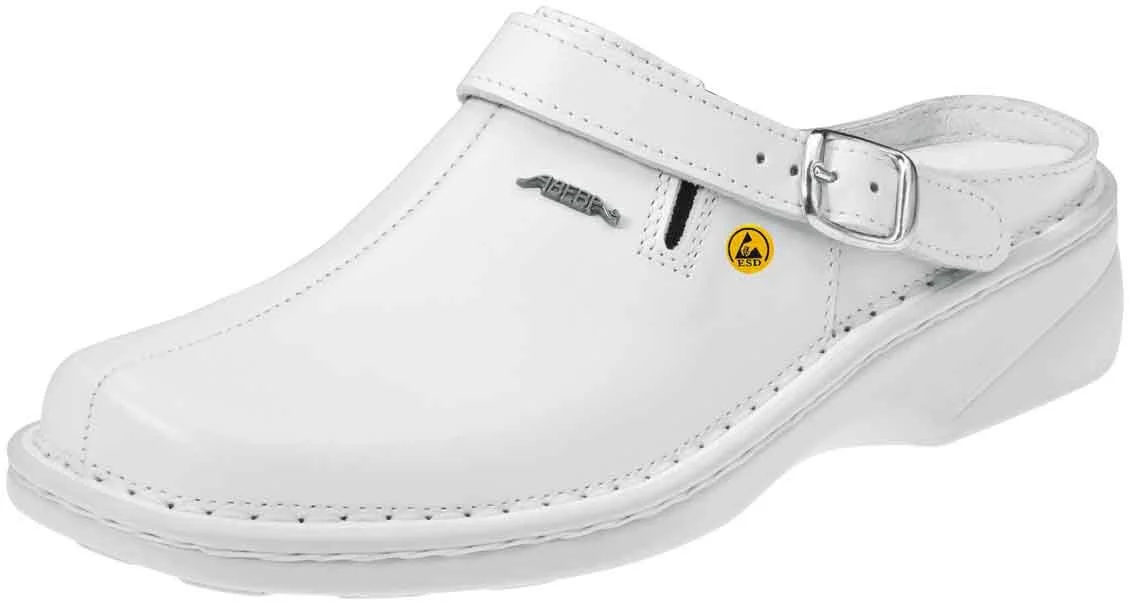 Abeba Berufsschuhe Sicherheitsschuhe ABEBA Clog Weiß ESD 36903 OB 1 Abeba Berufsschuhe Sicherheitsschuhe ABEBA Clog Weiß ESD 36903 OB