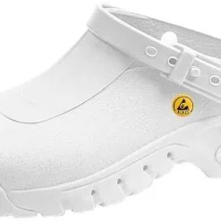 Abeba Berufsschuhe Sicherheitsschuhe ABEBA Clog Weiß ESD 39600 OB