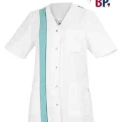 BP Berufsbekleidung BP Damen Kasack 1616 400 71 Mischgewebe Weiss Mit Mint
