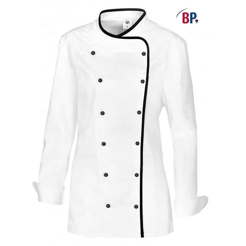 BP Berufsbekleidung BP Damenkochjacke 1543 684 21 Weiß 1 BP Berufsbekleidung BP Damenkochjacke 1543 684 21 Weiß