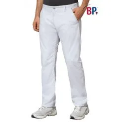 BP Berufsbekleidung BP Herrenjeans Chinohose 1735 686 21 Weiß