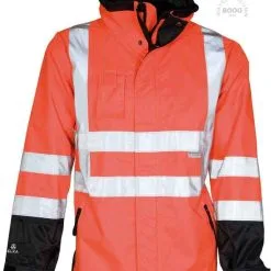 ELKA Rainwear ELKA Warnschutz 2-in-1 Jacke Visible XTREME -Hotel und Gastronomie Modisch elka 2 in 1 warnschutz jacke visible xtreme3