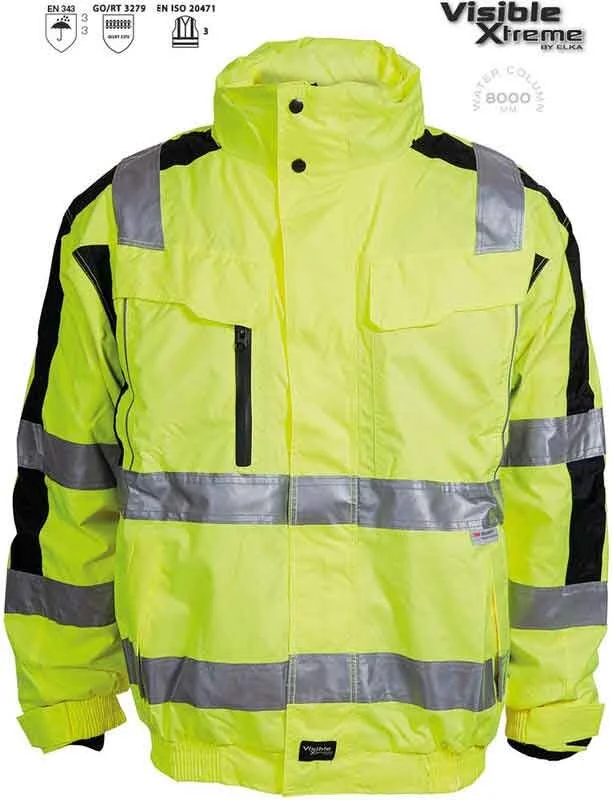 ELKA Rainwear ELKA Warnschutz Wetterschutz Pilotenjacke - Visible Xtreme 1 ELKA Rainwear ELKA Warnschutz Wetterschutz Pilotenjacke - Visible Xtreme