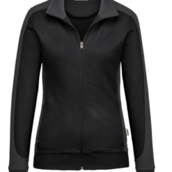 Hakro Damen Sweatjacke Contrast Mikralinar 277