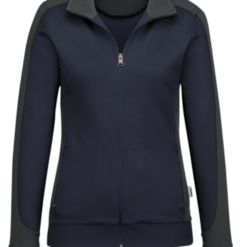 Hakro Damen Sweatjacke Contrast Mikralinar 277 -Hotel und Gastronomie Modisch hakro damen sweatjacke contrast mikralinar 2777