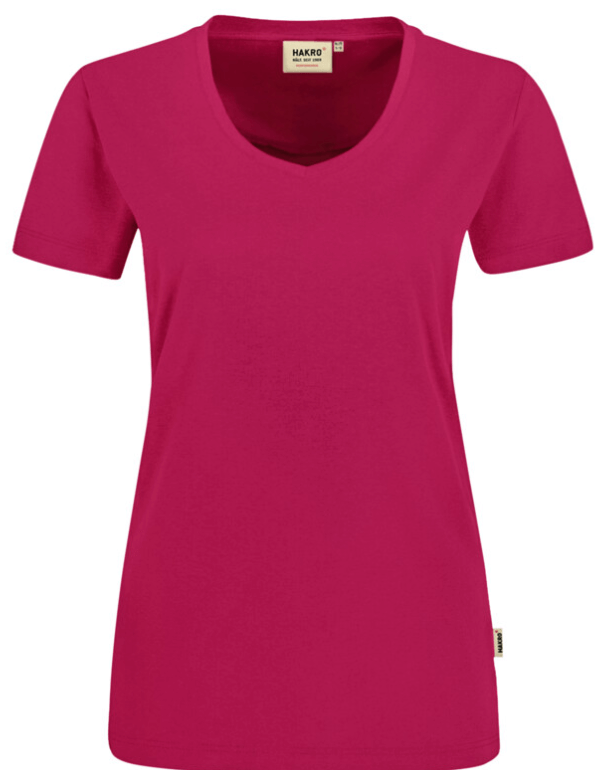Hakro Damen V-Shirt Mikralinar 181 12 Hakro Damen V-Shirt Mikralinar 181 – Bild 12