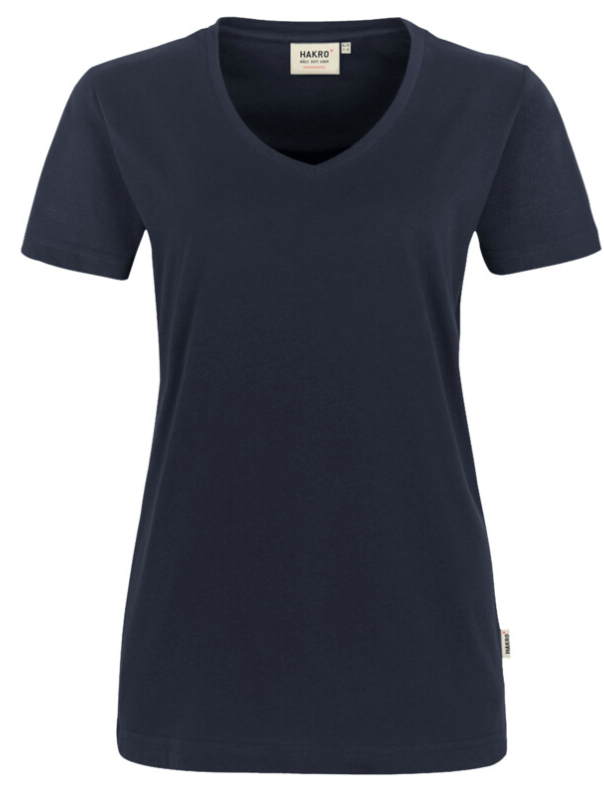 Hakro Damen V-Shirt Mikralinar 181 2 Hakro Damen V-Shirt Mikralinar 181 – Bild 2