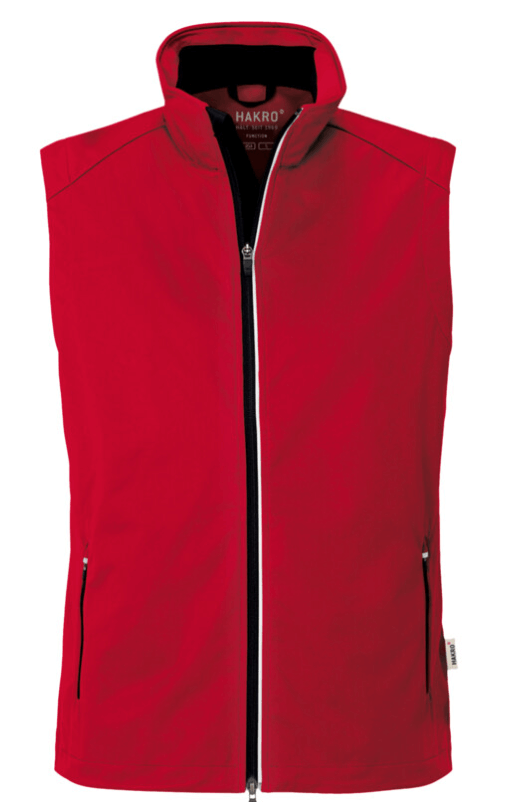 HAKRO Herren Light-Softshellweste Edmonton 854 2 HAKRO Herren Light-Softshellweste Edmonton 854 – Bild 2