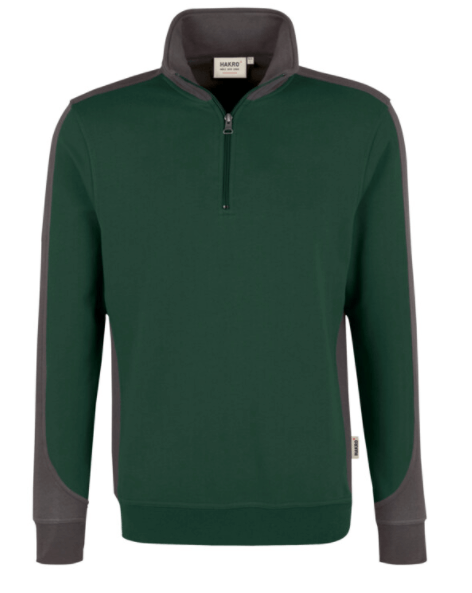 Hakro Herren Zip-Sweatshirt Contrast Mikralinar 476 10 Hakro Herren Zip-Sweatshirt Contrast Mikralinar 476 – Bild 10