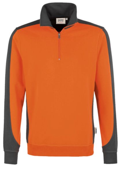 Hakro Herren Zip-Sweatshirt Contrast Mikralinar 476 6 Hakro Herren Zip-Sweatshirt Contrast Mikralinar 476 – Bild 6
