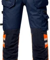 Kansas High Vis Handwerkerhose Flexforce Klasse 1