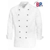 BP Berufsbekleidung Kochjacke 1517 400 21 Strapazierfähiges Mischgewebe