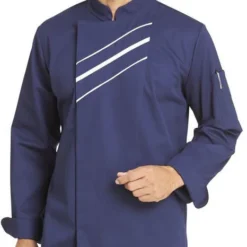 Leiber Kochjacke 1/1 Arm Für Damen Und Herren 12/1224 -Hotel und Gastronomie Modisch leiber kochjacke 1 1 arm fuer damen und herren 12 12244