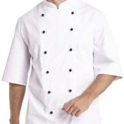 Leiber Kochjacke 1/2 Arm Für Damen Und Herren 12/1094 -Hotel und Gastronomie Modisch leiber kochjacke 1 2 arm fuer damen und herren 12 10944