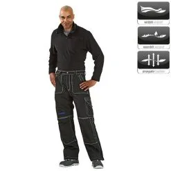 PLANAM Basalt Winter Hose -Hotel und Gastronomie Modisch planam basalt hose5