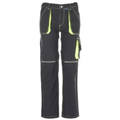 Planam Arbeitshose Basalt Neon
