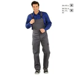 Planam Hitzeschutz / Schweißerschutz Latzhose 500g/m² -Hotel und Gastronomie Modisch planam hitzeschutz schweisserschutz latzhose 500g m6