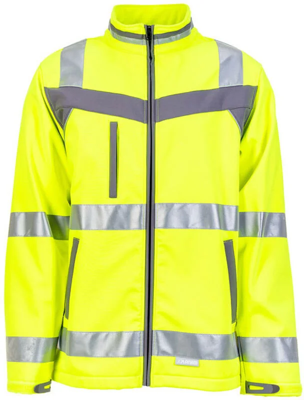 PLANAM Plaline Warnschutz Softshell Jacke 1 PLANAM Plaline Warnschutz Softshell Jacke