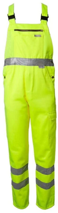 Planam Warnschutz Latzhose Uni