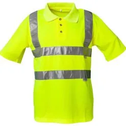 Planam Warnschutz Polo Shirt - Leicht Und Luftig