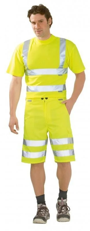 Planam Warnschutz Shorts Uni 3 Planam Warnschutz Shorts Uni – Bild 3