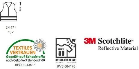 Planam Warnschutz Shorts Uni 5 Planam Warnschutz Shorts Uni – Bild 5