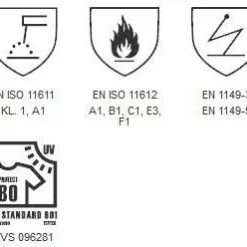 PLANAM Latzhose Weld Shield -Hotel und Gastronomie Modisch planam weld shield latzhose3