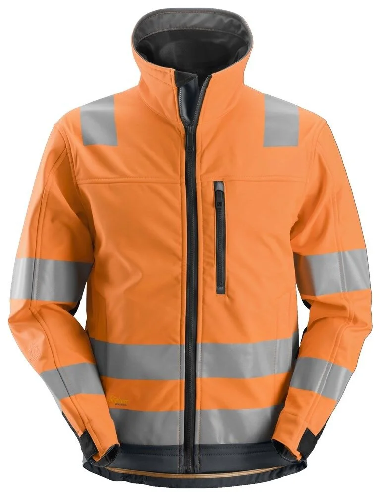 Snickers Workwear Snickers AllroundWork Warnschutz Softshelljacke 1230 1 Snickers Workwear Snickers AllroundWork Warnschutz Softshelljacke 1230