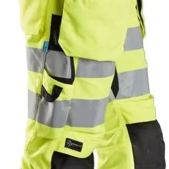 Snickers Workwear Snickers Warnschutz Piratenhose LiteWork High-Vis Mit Holstertaschen 6134 -Hotel und Gastronomie Modisch snickers warnschutz piratenhose litework high vis mit holstertaschen 61344