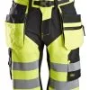 Snickers Workwear Snickers Warnschutz Shorts FlexiWork High-Vis Mit Holstertaschen 6933