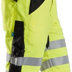 Snickers Workwear Snickers Warnschutz Shorts LiteWork High-Vis 6132 -Hotel und Gastronomie Modisch snickers warnschutz shorts litework high vis 61324