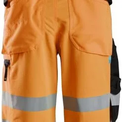 Snickers Workwear Snickers Warnschutz Shorts LiteWork High-Vis 6132 -Hotel und Gastronomie Modisch snickers warnschutz shorts litework high vis 61327