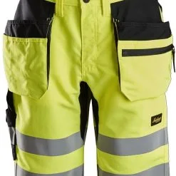 Snickers Workwear Snickers Warnschutz Shorts LiteWork High-Vis + Holstertaschen 6131