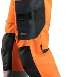 Snickers Workwear Snickers Warnschutzhose AllroundWork High-Vis 6331 -Hotel und Gastronomie Modisch snickers warnschutzhose allroundwork high vis 63318