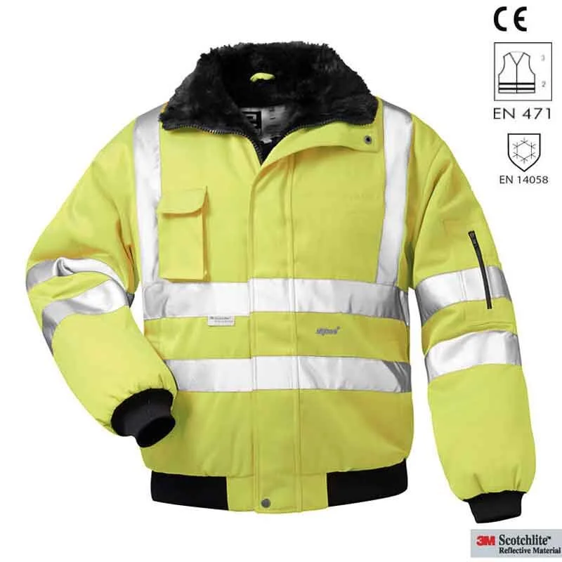 Warnschutz Pilotenjacke FRIEDRICH Von Elysee 23556 1 Warnschutz Pilotenjacke FRIEDRICH Von Elysee 23556