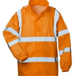 Warnschutz Regen-Jacke Mit Kapuze HAUKE SAFESTYLE