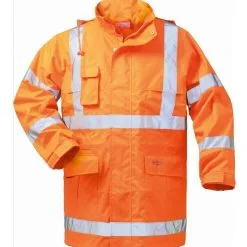 Warnschutz Regenjacke Nils Orange - Safestyle