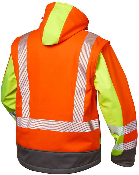 Warnschutz Softshell Jacke ATANAS - Elysee 2 Warnschutz Softshell Jacke ATANAS - Elysee – Bild 2