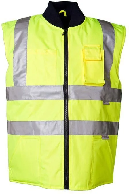 Planam Warnschutz Winter Weste - Hält Trocken, Macht Sicher 1 Planam Warnschutz Winter Weste - Hält Trocken, Macht Sicher